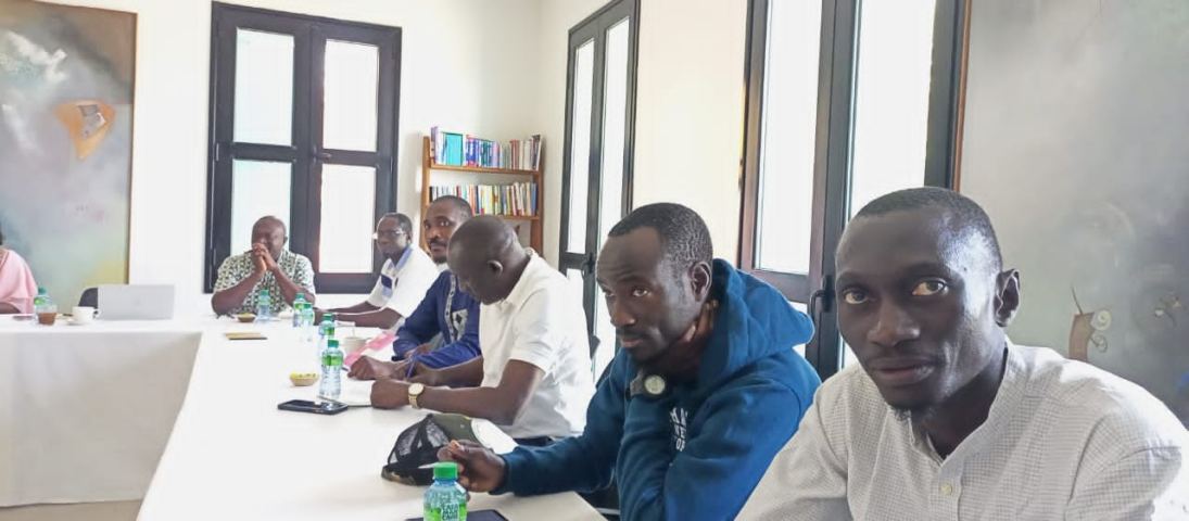 Séminaire de Gorée, en séance